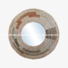 B-Home Handwoven Seagrass Wall Mirror