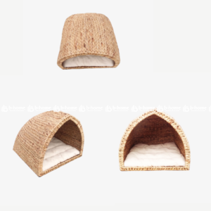 B-Home Handmade Water Hyacinth Pet House