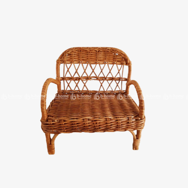 Handmade Rattan Children's Toy Doll Chair (RT-BB03)