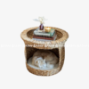 Handmade 2 Floor Water Hyacinth Pet House