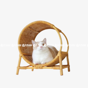 Handmade Rattan Pet House