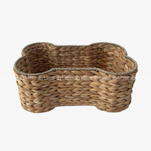 Handcrafted Water Hyacinth Basket