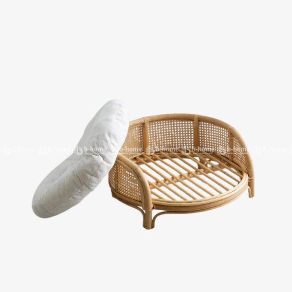 Handmade Rattan Pet Bed