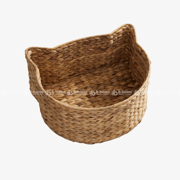 Handcrafted Water Hyacinth Basket