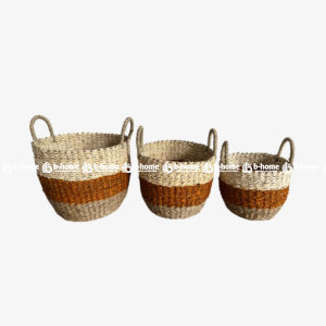 Handmade Seagrass Basket With Handle